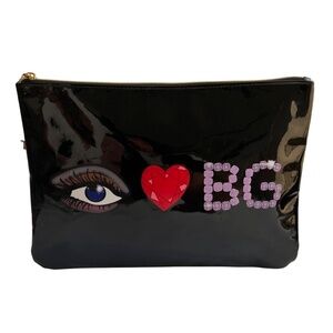 Lisa Bayer for Bergdorf Goodman Cosmetic Makeup Travel Bag NWOT